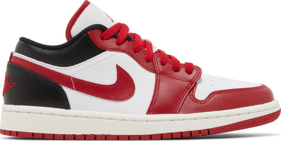 Wmns Air Jordan 1 Low 'White Gym Red' DC0774-160