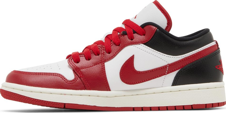 Wmns Air Jordan 1 Low 'White Gym Red' DC0774-160