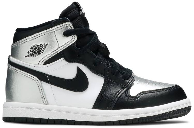 Air Jordan 1 Retro High OG TD 'Silver Toe' CU0450-001