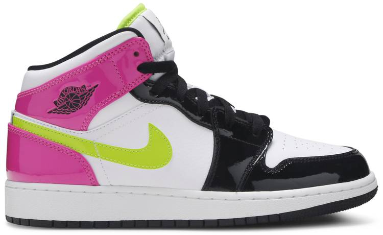 Air Jordan 1 Mid SE GS 'Cyber Active Fuchsia' CZ9835-100