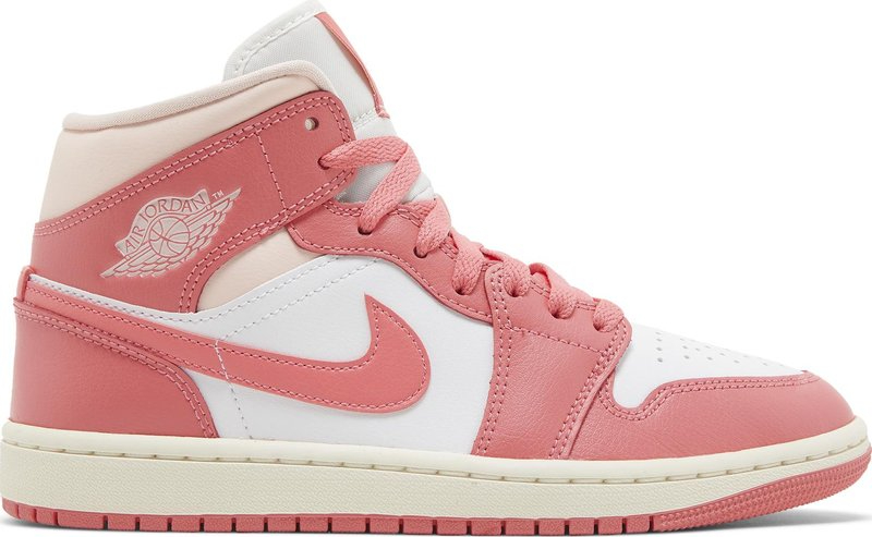 Wmns Air Jordan 1 Mid 'Strawberries and Cream' BQ6472-186