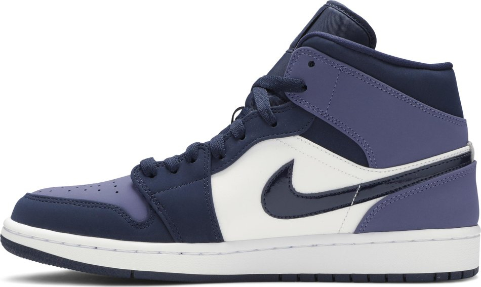 Air Jordan 1 Mid 'Sanded Purple' 554724-445