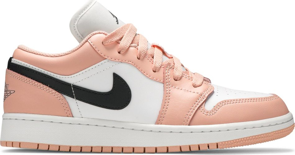 Air Jordan 1 Low GS 'Light Arctic Pink' 553560-800