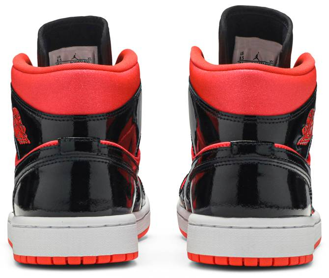 Wmns Air Jordan 1 Mid 'Hot Punch' BQ6472-600