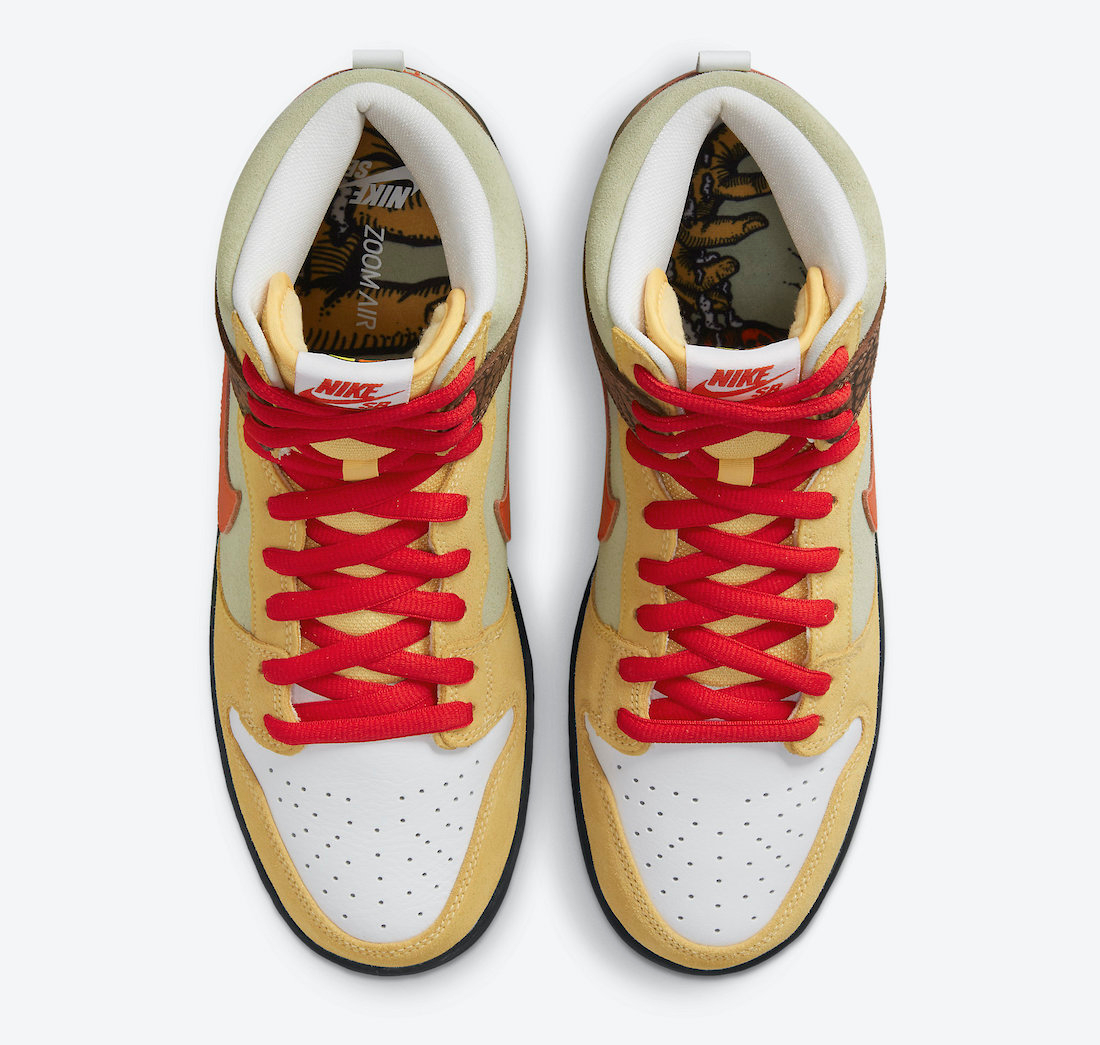 Color Skates x Dunk High SB 'Kebab and Destroy' CZ2205-700