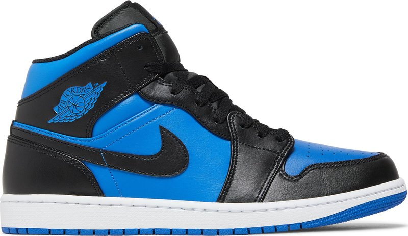 Air Jordan 1 Mid 'Black Royal Blue' DQ8426-042