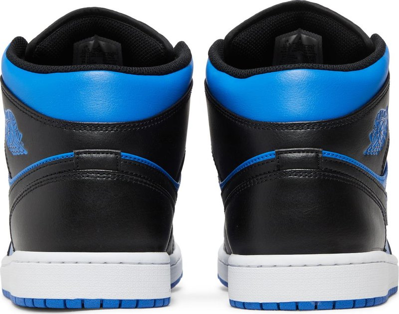 Air Jordan 1 Mid 'Black Royal Blue' DQ8426-042