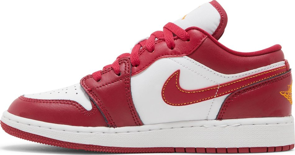 Air Jordan 1 Low GS 'Cardinal' 553560-607