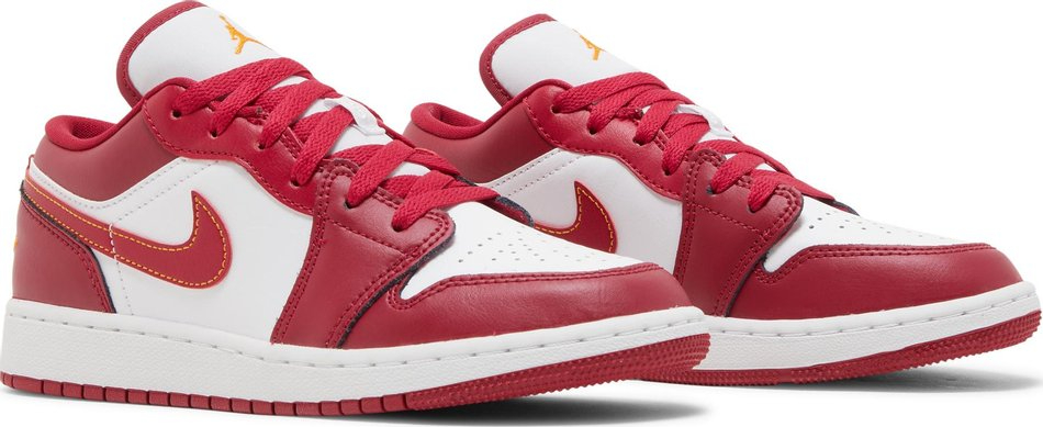 Air Jordan 1 Low GS 'Cardinal' 553560-607