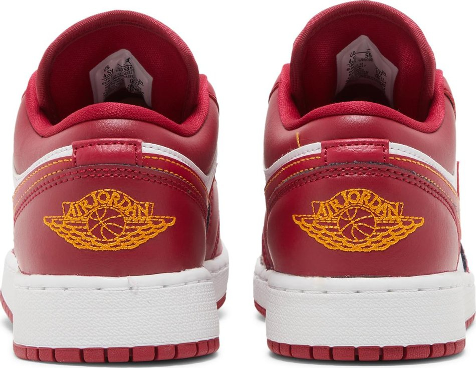 Air Jordan 1 Low GS 'Cardinal' 553560-607