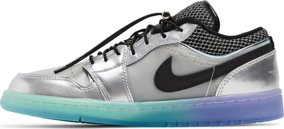 Wmns Air Jordan 1 Low SE 'Metallic Silver Gradient' DJ5199-109