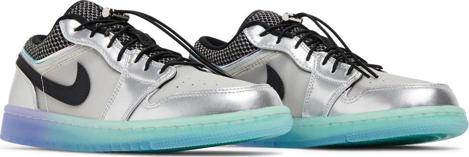 Wmns Air Jordan 1 Low SE 'Metallic Silver Gradient' DJ5199-109