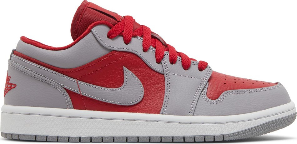 Wmns Air Jordan 1 Low SE 'Split - Gym Red Cement Grey' DR0502-600