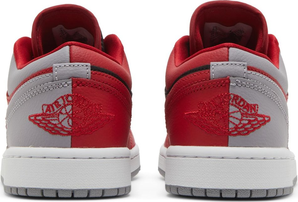 Wmns Air Jordan 1 Low SE 'Split - Gym Red Cement Grey' DR0502-600