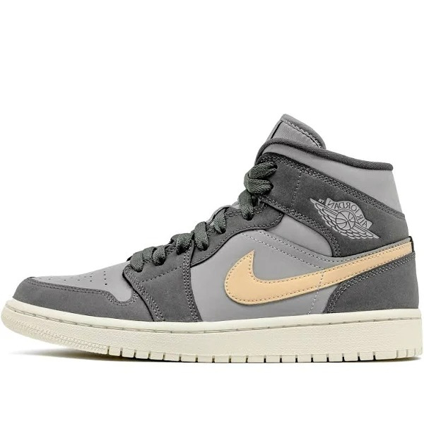 Wmns Air Jordan 1 Mid 'Iron Grey Onyx' BQ6472-020