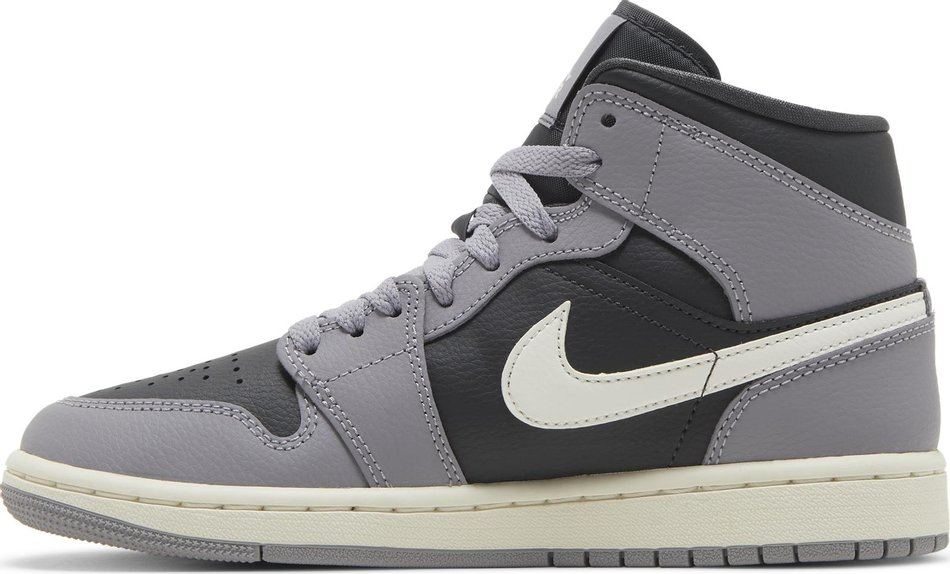 Wmns Air Jordan 1 Mid 'Cement Grey' BQ6472-022