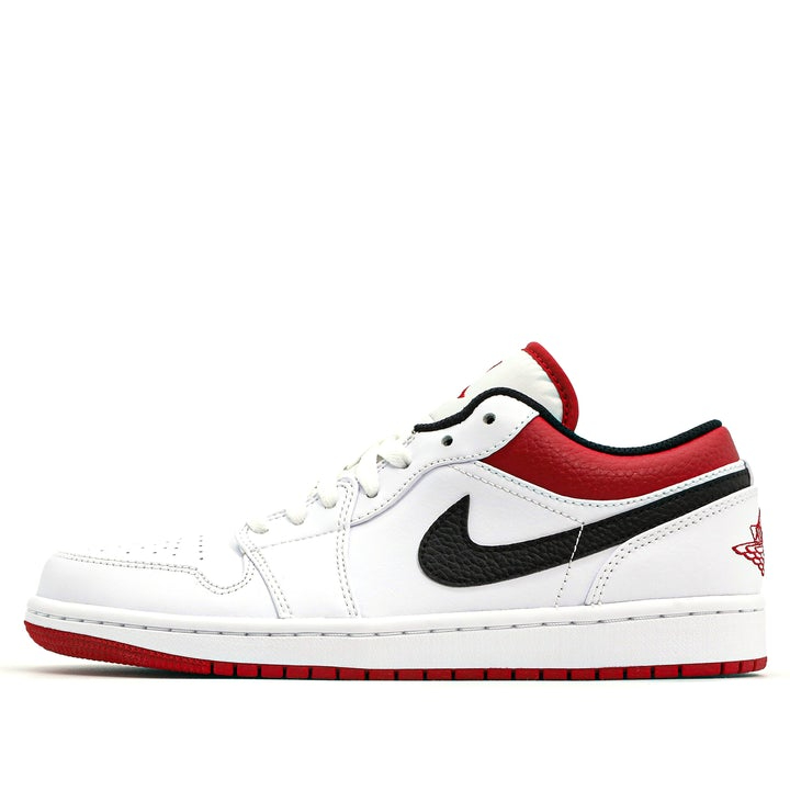 Air Jordan 1 Low 'White University Red' 553558-118