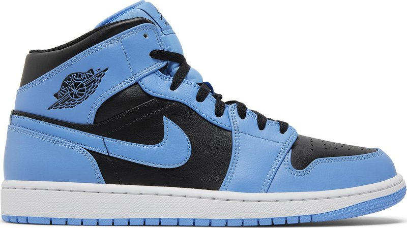 Air Jordan 1 Mid 'University Blue Black' DQ8426-401