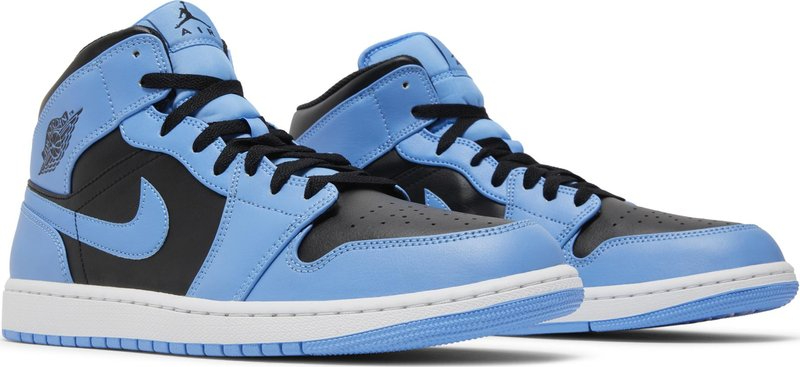 Air Jordan 1 Mid 'University Blue Black' DQ8426-401