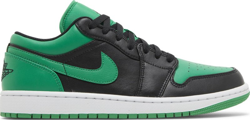 Air Jordan 1 Low 'Black Lucky Green' 553558-065