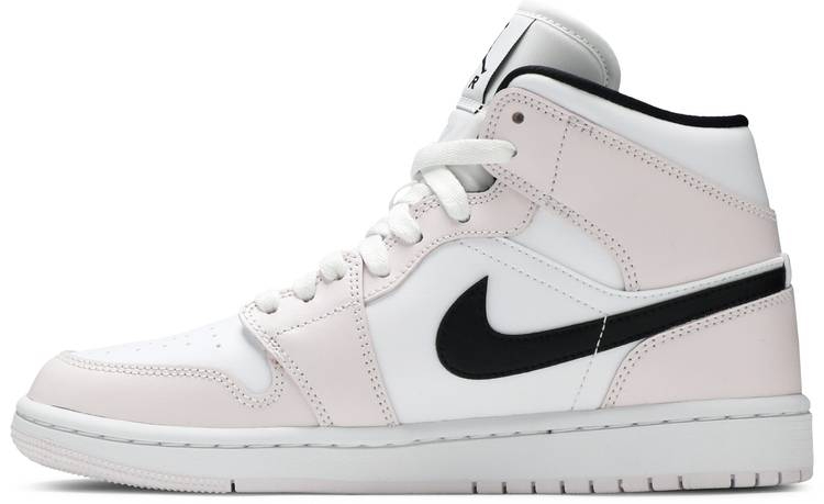 Wmns Air Jordan 1 Mid 'Barely Rose' BQ6472-500