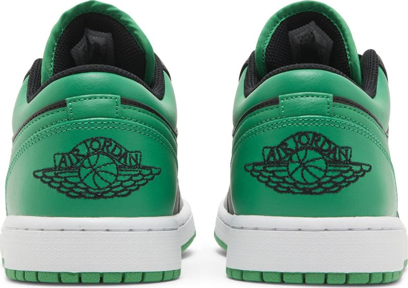 Air Jordan 1 Low 'Black Lucky Green' 553558-065