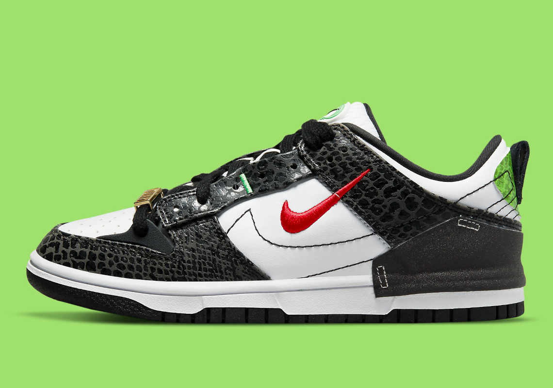 Wmns Dunk Low Disrupt 2 'Just Do It - Black Snakeskin' DV1490-161