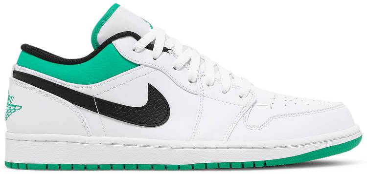 Air Jordan 1 Low 'White Lucky Green' 553558-129