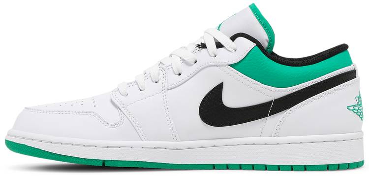 Air Jordan 1 Low 'White Lucky Green' 553558-129