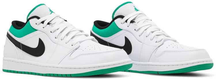 Air Jordan 1 Low 'White Lucky Green' 553558-129