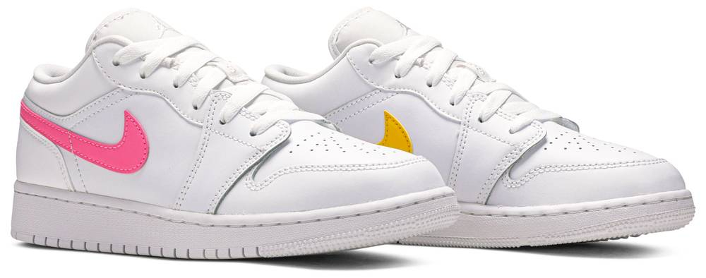 Air Jordan 1 Low GS 'White Neon' CW7035-100