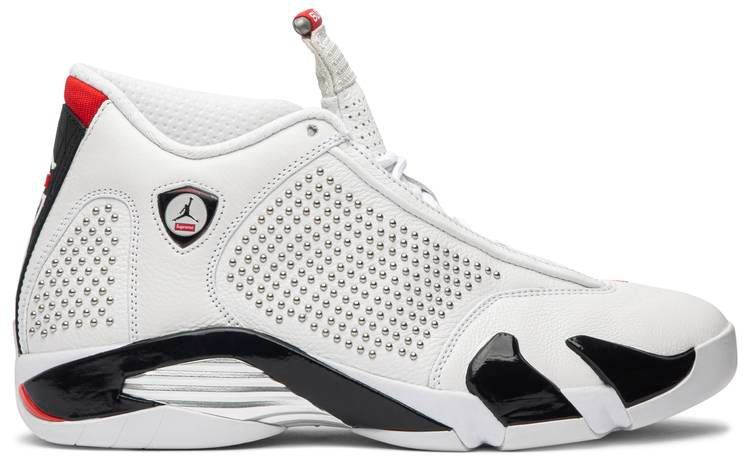 Supreme x Air Jordan 14 Retro 'White' BV7630-106