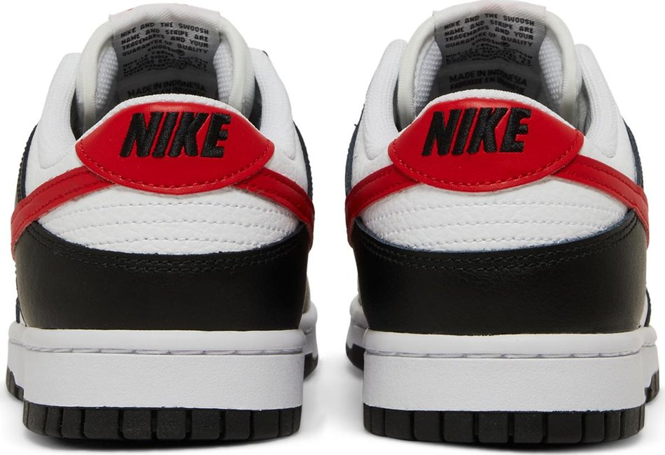 Dunk Low 'Black White Red' FB3354-001