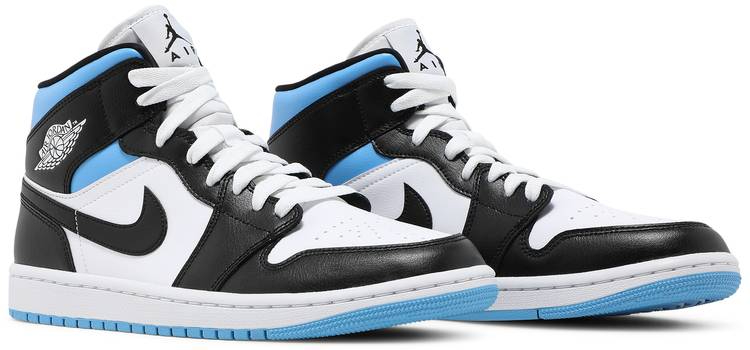 Air Jordan 1 Mid 'University Blue' BQ6472-102