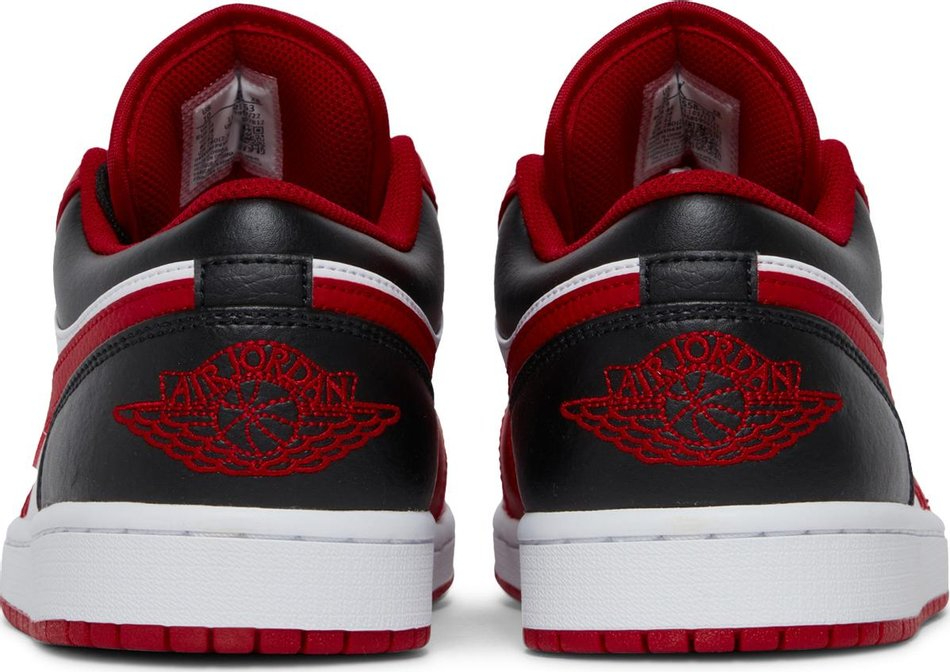 Air Jordan 1 Low 'Reverse Black Toe' 553558-163