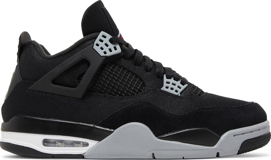 Air Jordan 4 Retro 'Black Canvas' DH7138-006