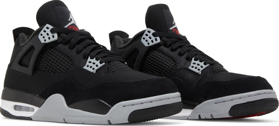 Air Jordan 4 Retro 'Black Canvas' DH7138-006