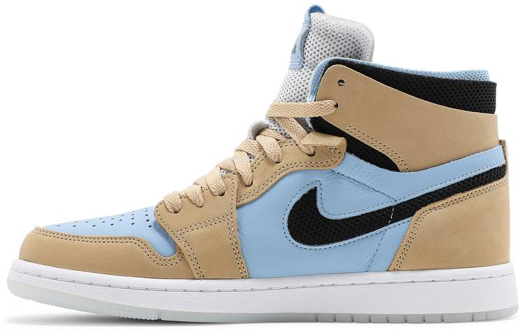 Wmns Air Jordan 1 High Zoom Comfort High 'Psychic Blue Sesame' CT0979-400